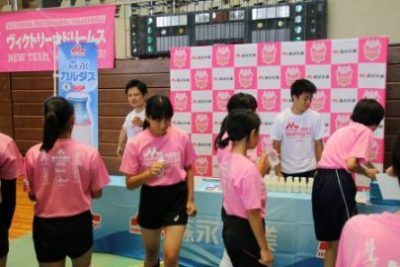 開催 森永乳業杯 スクールオブバレーボール 16 森永乳業九州株式会社